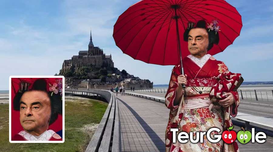Carlos Ghosn Mont Saint Michel
