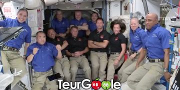 Thomas Pesquet dans la station spatiale internationale